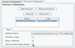 Data Attribute Swapper Processor Configuration Panel