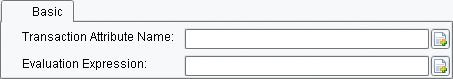 Transaction Attribute Population Processor lLiteral Value Expression Panel