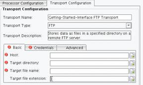 FTP Over SSL Transport, basic menu 